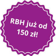 RBH już od 150 zł RBH już od 150 zł